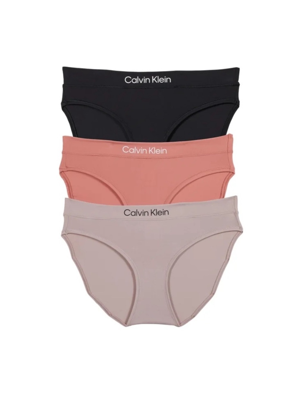 Calvin Klein Women’s Bikini, 3-pack